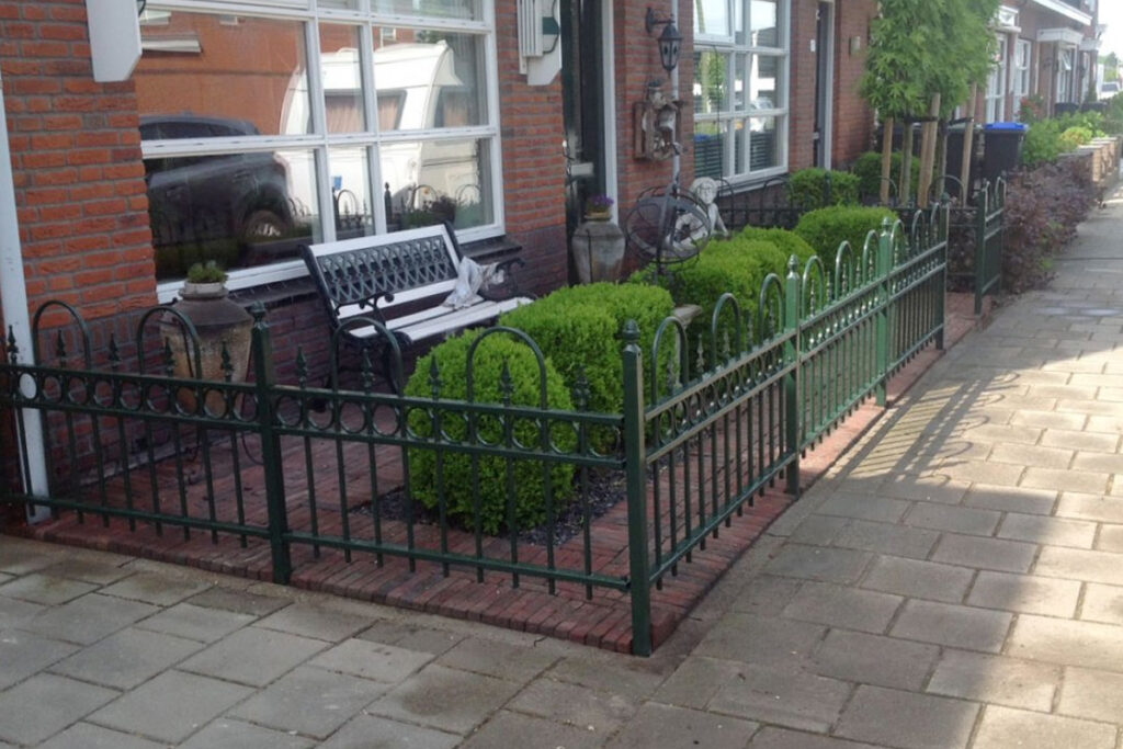 Tuinhekwerk groen gepoedercoat