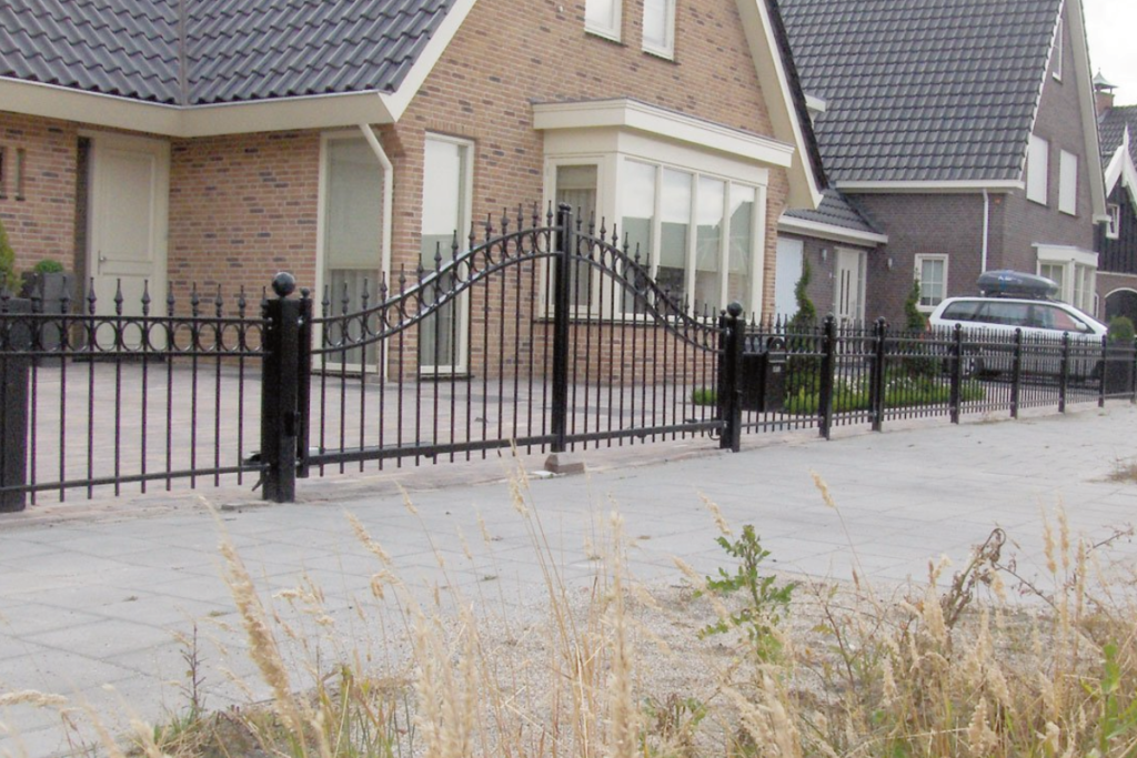 Stalen poort op maat
