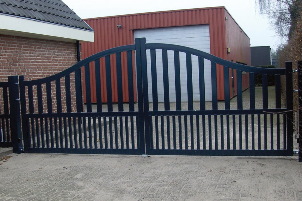 Stalen poort op maat