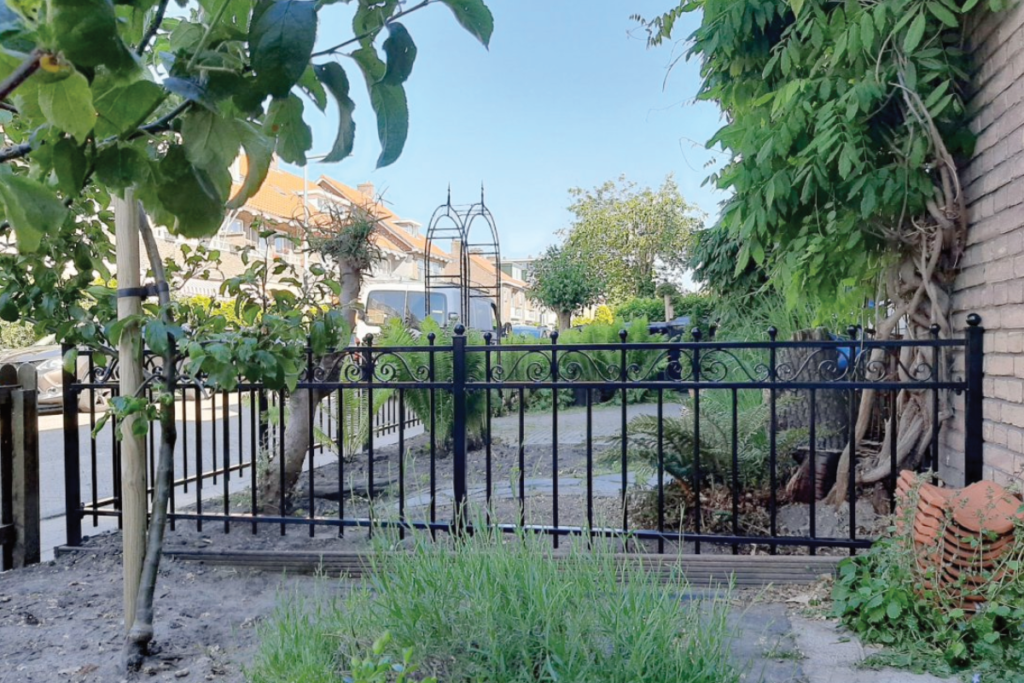 Stalen tuinhekwerk DIY