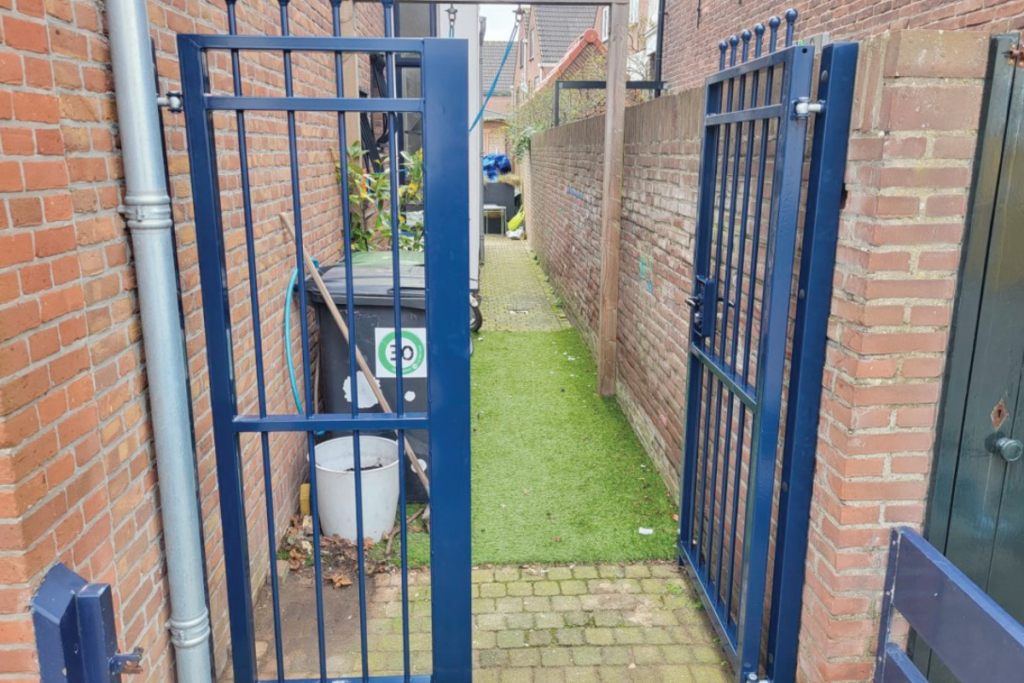 Tuinpoorten van staal