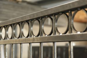 stalen ring voor sierhekwerk