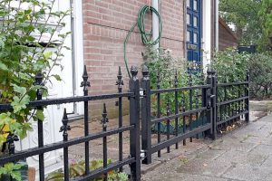 sierhekwerk poort