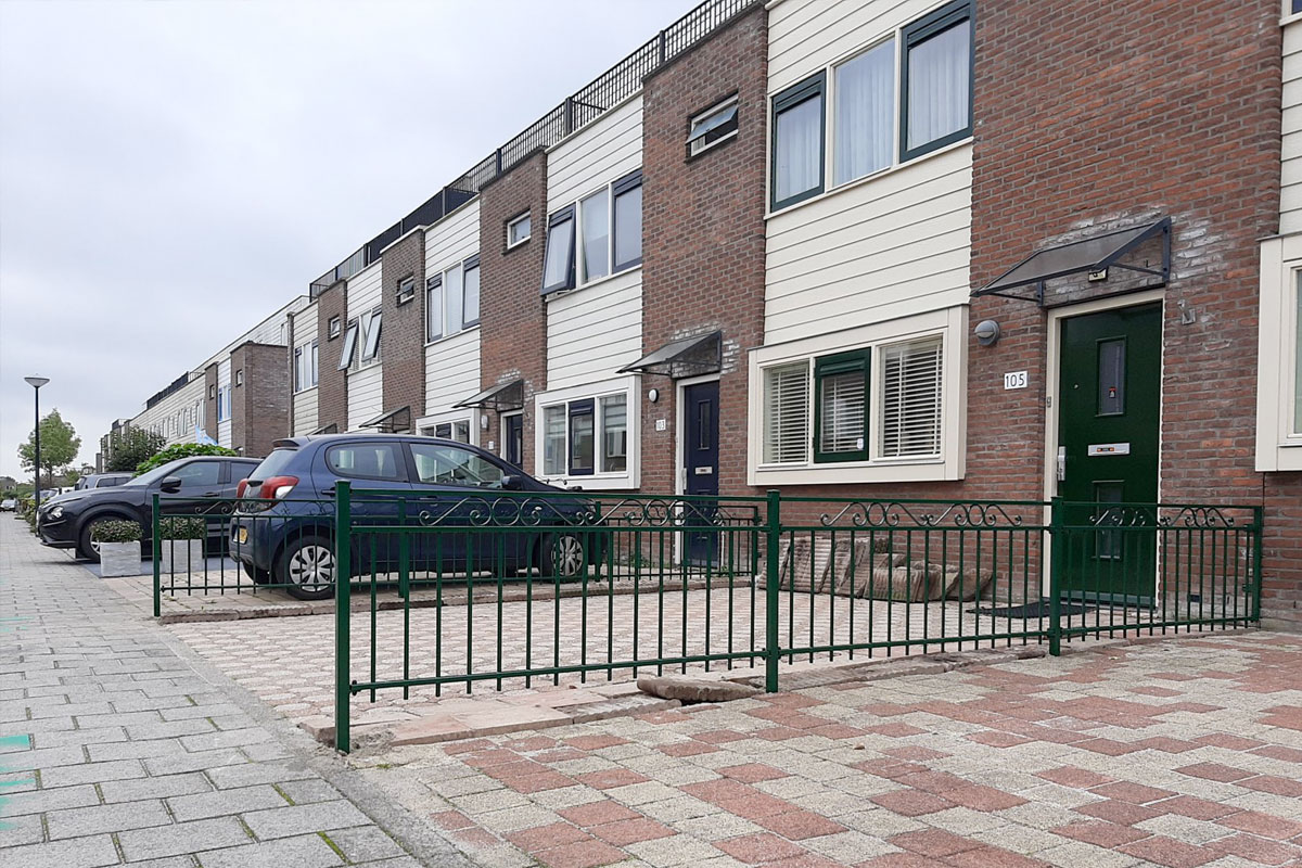 Sierhekwerk in Heerhugowaard