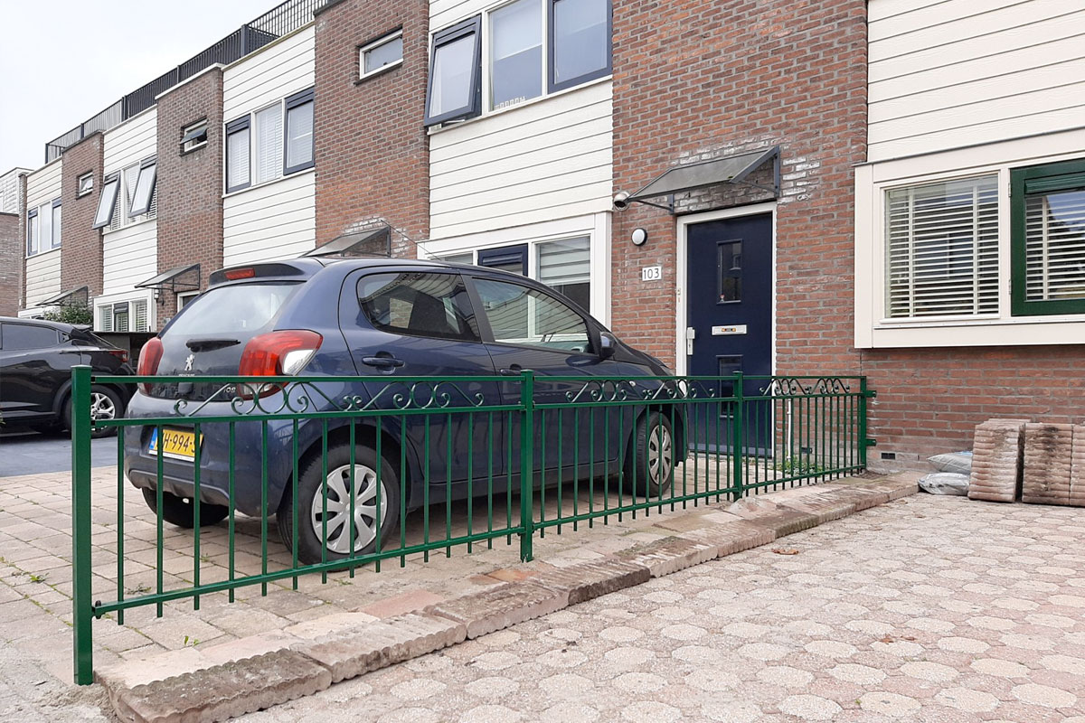 Sierhekwerk in Heerhugowaard