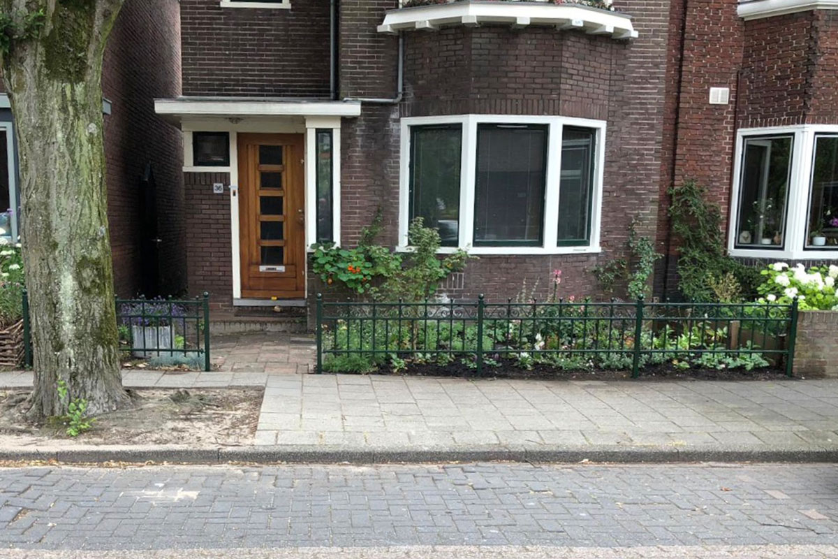 Sierhekwerk voor voortuin in zaandam