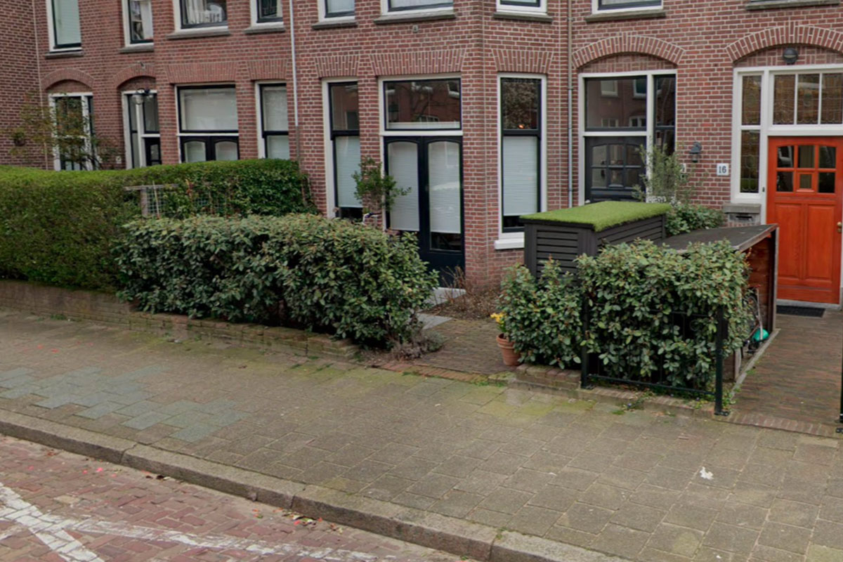 Oude situatie sierhekwerk