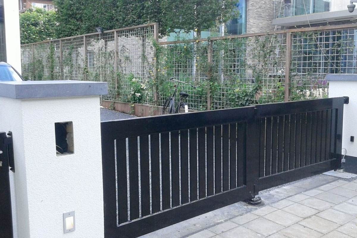 automatische poort oprit