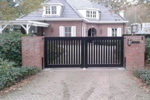 automatische poort oprit