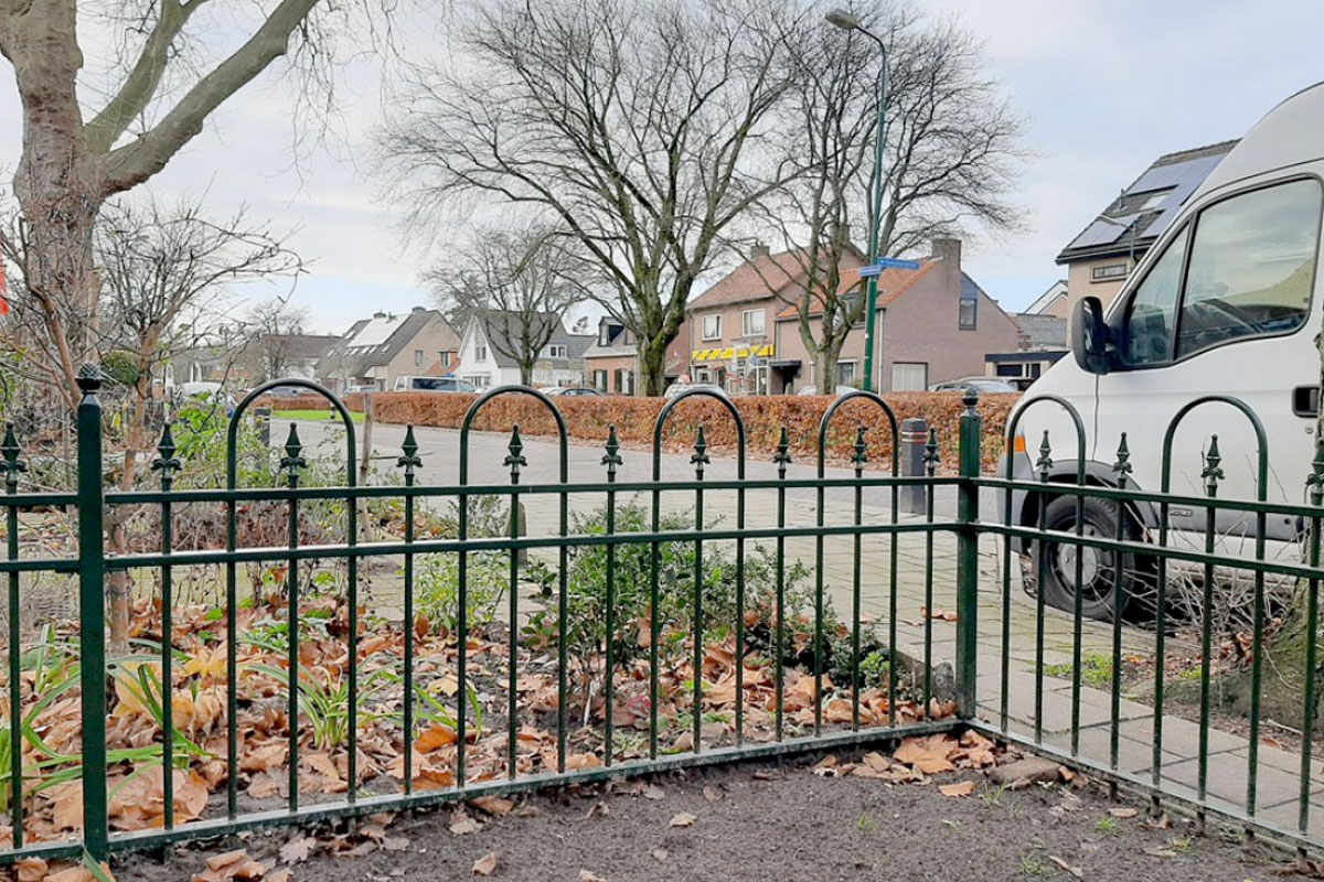 Tuinhek voortuin