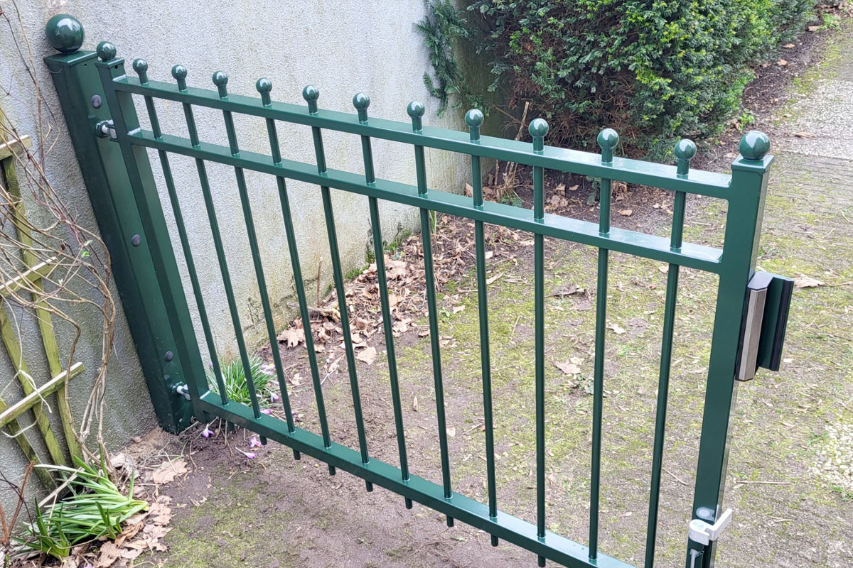 stalen sierpoort in Emmeloord
