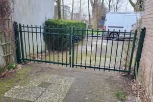 stalen sierpoort in Emmeloord