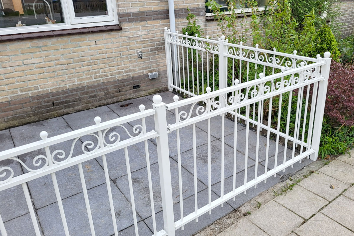 Sierhekwerk in Lelystad