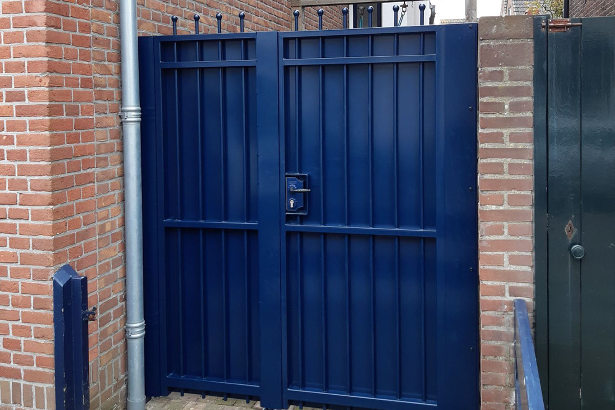 volledig gesloten poort