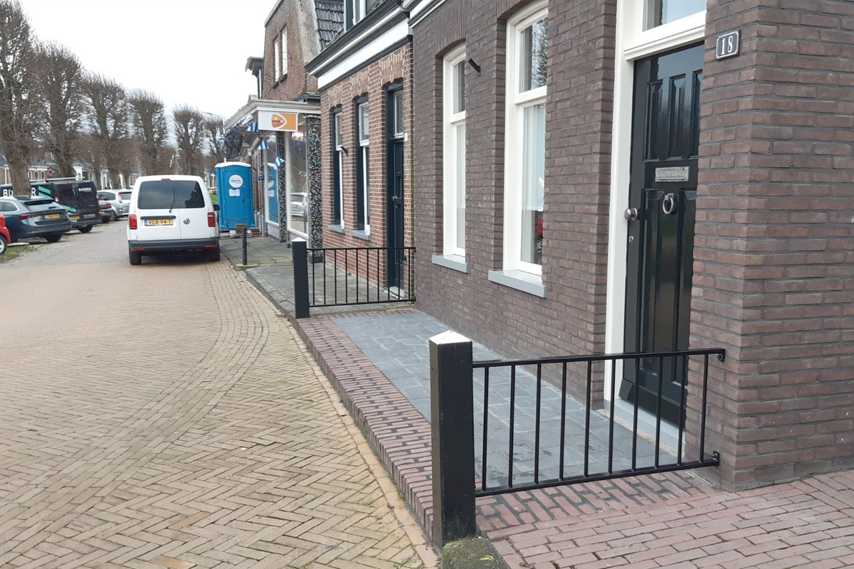Kleine hekjes voor voortuin