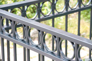 Tuinhekwerk antraciet gepoedercoat