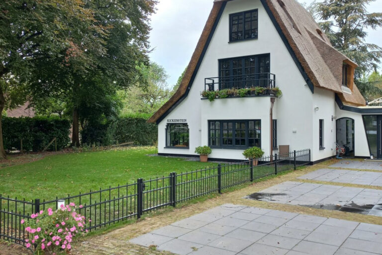 Tuinhekwerk zwartgrijs gepoedercoat