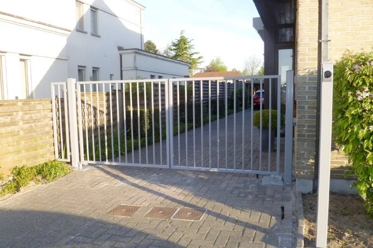 automatische poort aan oprit