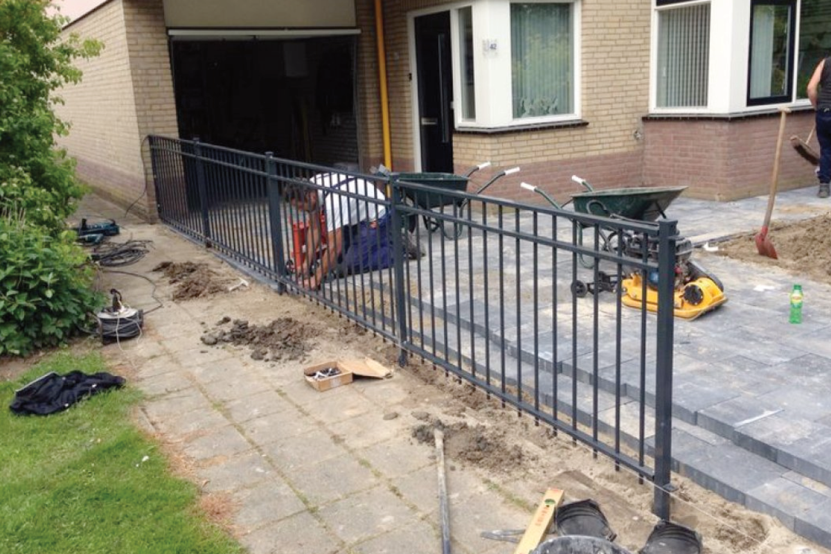 Stalen tuinhekwerk laten lassen