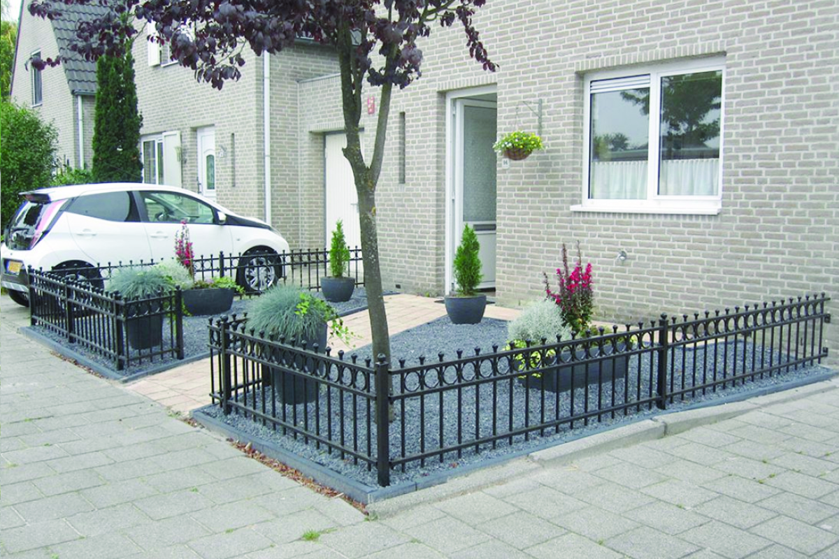 Tuinhekwerk van staal bestellen