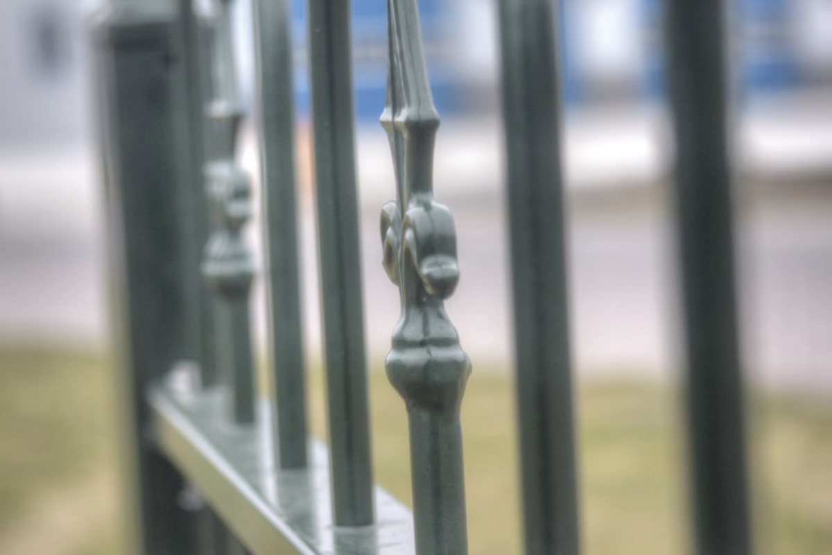 Webshop met stalen sierhekwerk